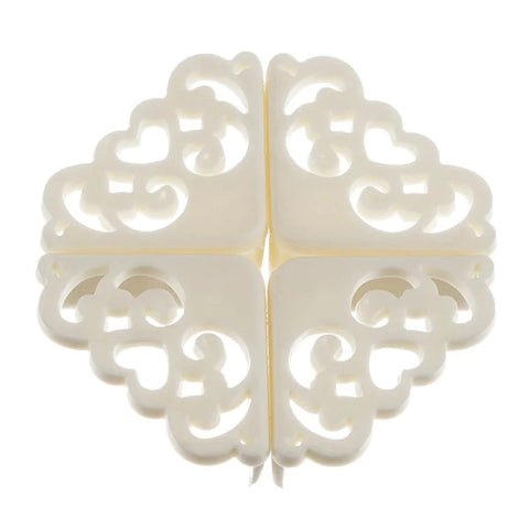 4Pcs/lot Hollow Out Flower Pattern Soft Baby Safe Corner Protector Baby Kids Table Desk Corner Guard Children Safety Edge Guards