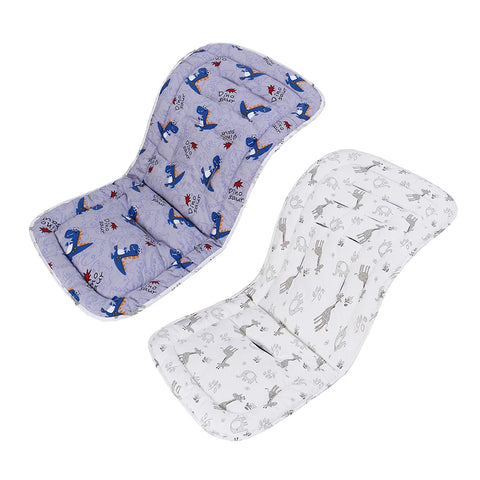 Comfortable Cotton Baby Stroller Pad Four Seasons General Soft Seat Cushion Child Cart Seat Mat Kids Pushchair Cushion For 0-27M