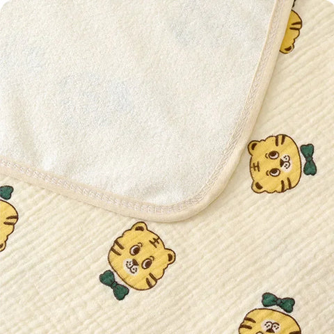 Waterproof Washable Mattress Urine Mat for Baby Toddlers Cute Cartoon Bed Protector Diaper Bedding Urine Pads Cloth Breathable