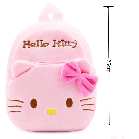 Sanrio Hello Kitty Plush Backpack Cartoon Anime Cute Backpack Kindergarten Schoolbag Baby Kawaii Backpack Cosplay Fashion Gifts
