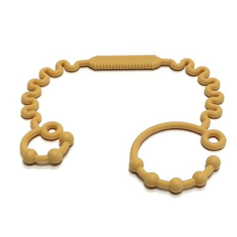 Versatile Teething Toy Bottle Holder Silicone Strap Practical & Reliable Teether Toy Tethers for Pushchair High Chair