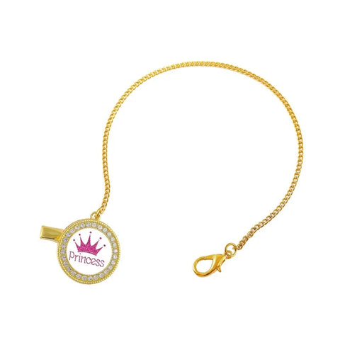 Crown Newborn Pacifier Clip Chain Baby Dummy Silicone BPA Free Toddler Teether Infant Soother Nipple Baby Shower Gift