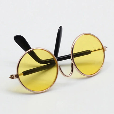 For Labubu Fashion Gradient Sunglasses 17cm Mini Doll'S Clothes Outfit for Labubu Idol BJD Cool Glasses Doll Accessories