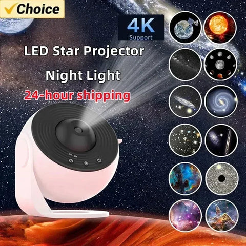 13 in 1 Star Projector, Night Light Galaxy Projector Starry Sky Projector 360° Rotate Planetarium Lamp For Kids Bedroom Deco ﻿