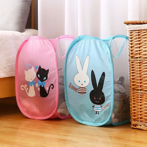 Sorting Basket Toy Storage Basket Folding Clothes Laundry Basket Children Kids Toys Sundries Home Storage Organize