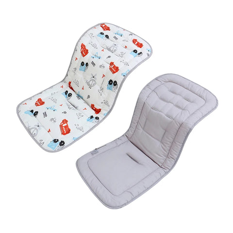 Comfortable Cotton Baby Stroller Pad Four Seasons General Soft Seat Cushion Child Cart Seat Mat Kids Pushchair Cushion For 0-27M
