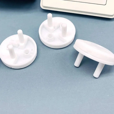 10 Pcs Baby Anti-shock Socket Cover Children's Safety European Regulations Socket Cover Power Supply Safety Cover Power Socket