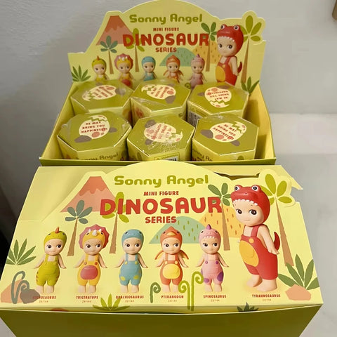 Sonny Angel Dinosaur Series Blind Box Angel Cute Mini Figure Model Limited Collection Doll Room Decoration Toys Birthday Gift