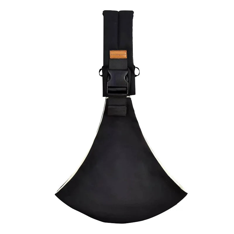 Baby Going Out Safety Carrier Simple Leopard Pattern Portable Front Hug Type Back Baby Out of the Baby Artifact Waist Stool