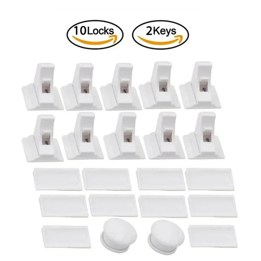 Magnetic Children's Lock for Extra Cabinet Door Safety: A Must-Have for Parents  Drawer Lock  Baby Protection  Baby Safety Lock