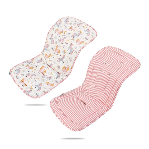 Comfortable Cotton Baby Stroller Pad Four Seasons General Soft Seat Cushion Child Cart Seat Mat Kids Pushchair Cushion For 0-27M