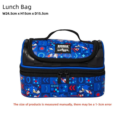 Australia Smiggle Schoolbag Sonic  Backpack Cartoon Series Children School Bag Anime Backpack Student Gift