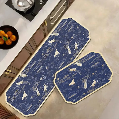 Non-slip Kitchen Carpets for Living Room Long Area Rug Kitchen Floor Mat Carpets Entrance Door Mat Home Decor Alfombra Tapis 러그