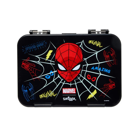 Smiggle Marvel Superhero Spider-Man Children Stationery School Bag Lunch Bag Lunch Box Pencil Box  Water Cup Student Gift