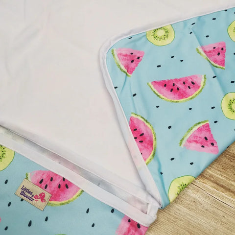 [Littles&Bloomz] Baby Portable Foldable Washable Compact Travel Nappy Diaper Changing Mat Waterproof Floor Change Play Mat