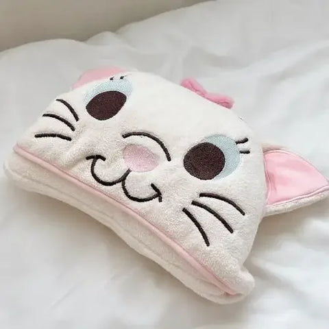 Cute Baby Hooded Bath Towel for Children Super Soft Absorbent Bathrobe Cartoon Blanket Quickdry Sleepwear for Infant Newborn