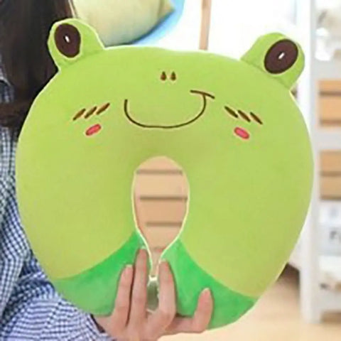 Cartoon 10 Colors Nursing Cushion Children U-Shaped Pillow Travel Pillows Neck Protection Flight Neck Pillow