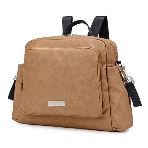 Soboba 2023 New Diaper Bags for Mother Waterproof Large Capacity Solid Polyester Diaper Backpacks Travel Bag for Newborn Baby