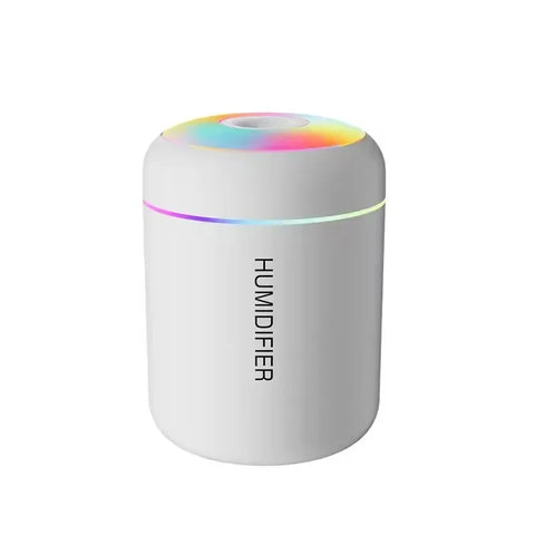 180ML Mini Air Humidifier USB Aroma Diffuser Essential Oil Purifier Mist Maker Colorful Lights humidificador For Home Car Office
