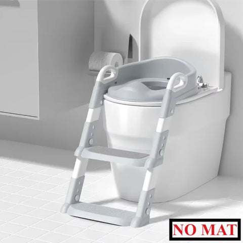 Children's Toilet Seat Stairway Baby Boys and Girls Toilet Folding Stand Step Stool Children's Step Toilet Seat Ring