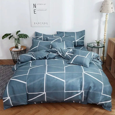 Brushed Duvet Bedding Set, Single Quilt Covers, Warm Bed Sheets, Pillowcases, Double Quilt Covers, Autumn, Winter