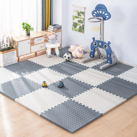 16PCS Baby Play Mats EVA Foam Puzzle Mat Children Room Activities Mat For Baby Interlock Floor Carpet 30*30CM