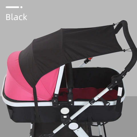 Universal Baby Stroller Accessories Sun Shade UV Protection Sunshade Carriage Canopy Cover for Prams Infants Car Seat Sun Visor