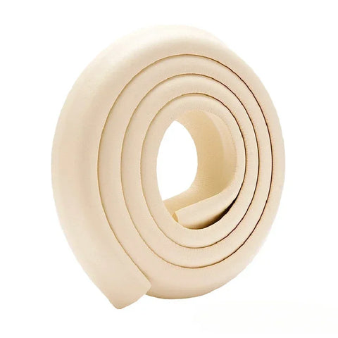 2M Baby Proofing Edge Corner Protector Strip Soft NBR Foam Padding Safety Corner Edge Bumper Guards for Fireplace Table Cabinet