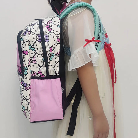 Hot Sales New Australia Smiggle Hello Kitty Cartoon Series Children School Bag Anime Backpack Student Gift