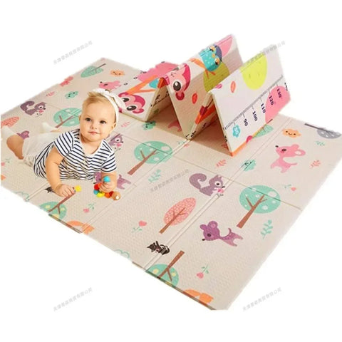 Foldable Baby Play Mat Puzzle Educational Mats Children's Carpets Baby Toys Kid Integrated Crawl Activitys Rugs Baby Accessories
