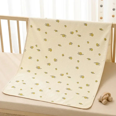 Waterproof Washable Mattress Urine Mat for Baby Toddlers Cute Cartoon Bed Protector Diaper Bedding Urine Pads Cloth Breathable