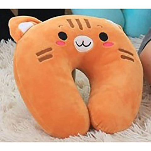 Cartoon 10 Colors Nursing Cushion Children U-Shaped Pillow Travel Pillows Neck Protection Flight Neck Pillow