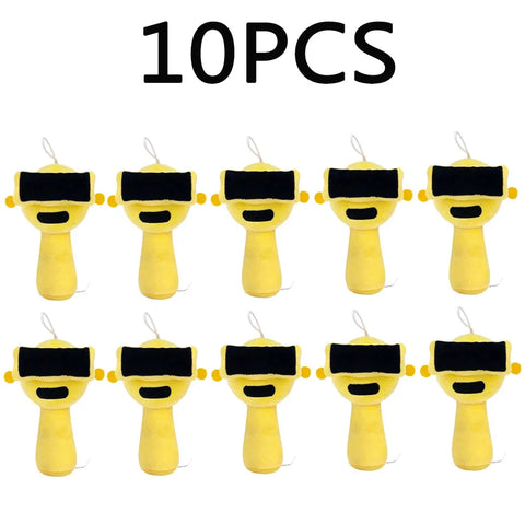 10PCS Sprunki Plush Incredibox Game Plush Kawaii Stuffed Pillow Soft Dolls Collection Room Decoration Christmas Gift Toy forKids