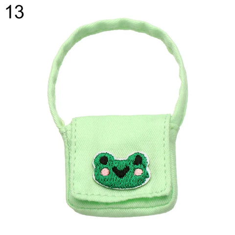 Fashion Handmand Doll Belt Bag For 1/11 OB11 Dolls DIY Doll Toys Backpack 1/6 1/8 1/12 BJD Dolls Bag Accessories