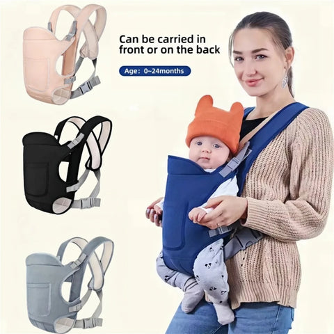 Baby Carrier Backpack Baby Bag Newborn Sling 4 in 1 Ergonomic Breathable Infant Babies Carrier Wrap Hipseat Waist Belt Backpacks