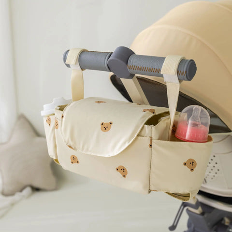 Baby Stroller Bag Pram Organizer Baby Accessories Cup Holder Newborn Trolley Portable Travel Car Bags for Carriages Universal