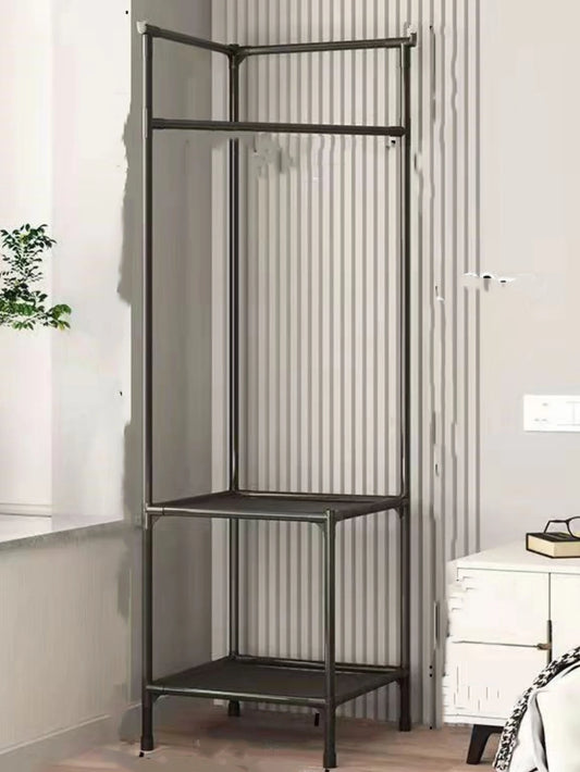Solid Color Metal Detachable Item Storage, Simple Wall Corner Rack Suitable for Bedrooms, Living Rooms