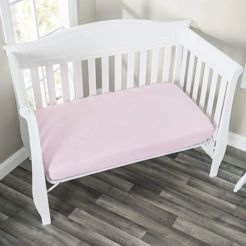 Crib Fitted Sheets Microfiber Bedding Sheet for Baby Fits Crib & Toddler Bed mattresses