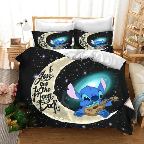 Duvet Cover Set Bedding Comforter Sets King Size  3D Children'S Bedding Set 3-Piece 1 Quilt Cover Stitch