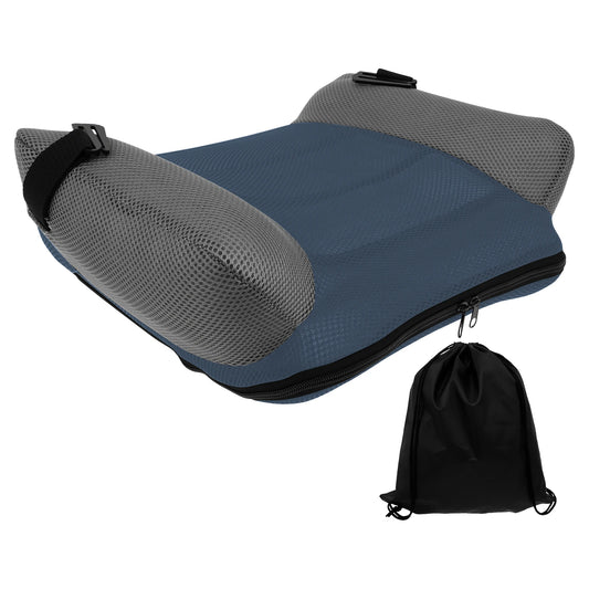 Car Inflatable Booster Seat PVC Universal Travel Portable Booster Cushion With Storage Bag For Kids Comfort and Safety Travel