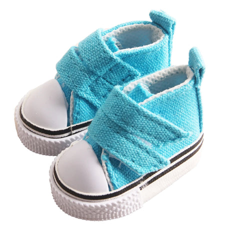 14'' Fashion Cute 5 cm Canvas 13 Colors Doll Shoes Snekers For 1/6 BJD Dolls Russian DIY Handmade Toys Shoes For Nancy Lesly