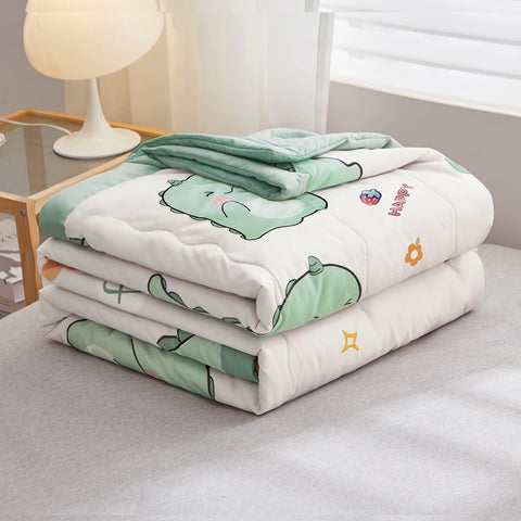 YanYangTian Summer Thin Quilt Comforter Soft Air conditioning Four-season Quilt/Duvet/Blanket Bed duvets 150 single bed quilt