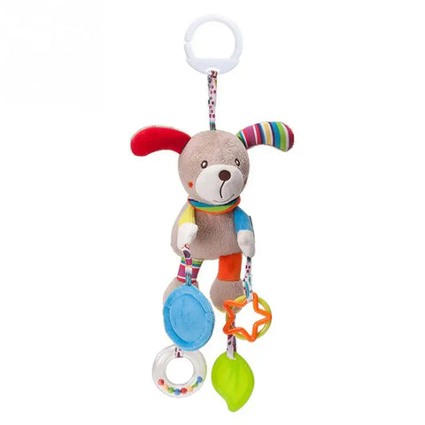 Newborn Baby Plush Stroller Toys Baby Rattles Mobiles Cartoon Animal Hanging Bell Educational Baby Toys 0-12 Months Speelgoed