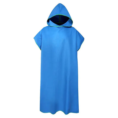 Microfiber Hooded Towel Men Women for Swim Beach Travel Quick Dry Changing Robe Cape Bath Towel Bathrobe Surf Poncho Sauna Play