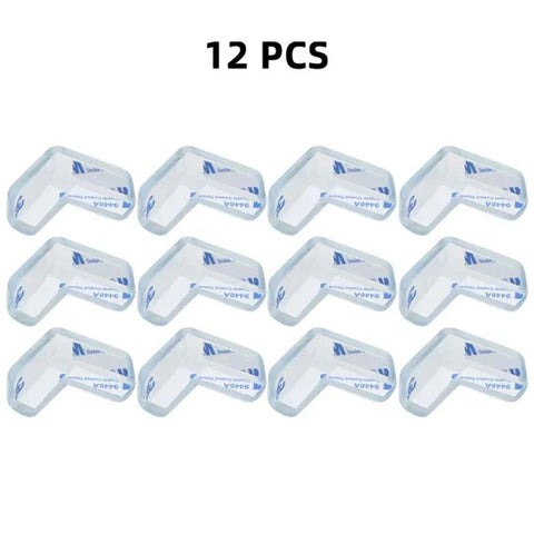 4pcs/8pcs/12pcs Children Baby Safety Silicone Protector Table Corner Edge Protector Child Anti-collision Edge Protector