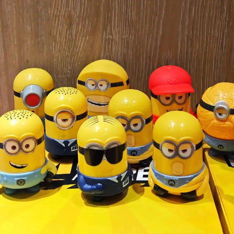 New Despicable Me 4 Minions Cute Action Figure Model Collectible Toy Room Decoration Kid Birthday Gifts