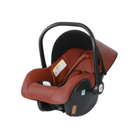 3-in-1 Luxury High-view Baby Stroller with Car Seat Foldable Newborn Baby Stroller PU Leather Two-way Baby Stroller