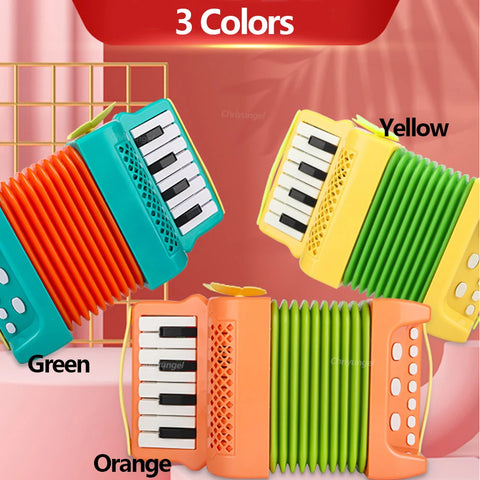 Accordion Toy for Kids Musical Indoor and Outdoor Playing Musical Instrument Educational Toys Gifts for Toddlers Boys Girls