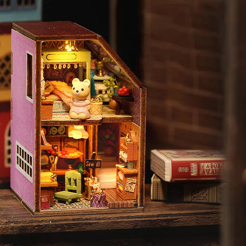 Doll House Miniature 3D Puzzle Toys For Children Handmade Assembly Models For Girls Teenagers And Boys 12+Birthday Gifts