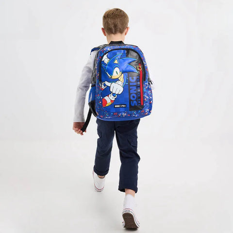 Australia Smiggle Schoolbag Sonic  Backpack Cartoon Series Children School Bag Anime Backpack Student Gift